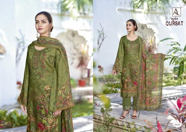 Alok Qurbat Designer Cotton Embroidery Pakistani Printed Dress Materials 